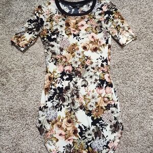 Vibe Floral Stretch Dress